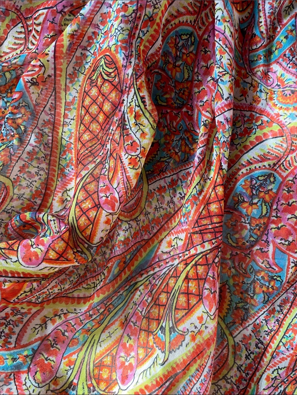 ECHO SILK LONNIE SCARF